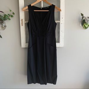 Elie Tahari for Saks Fifth Avenue Black Silk Dress